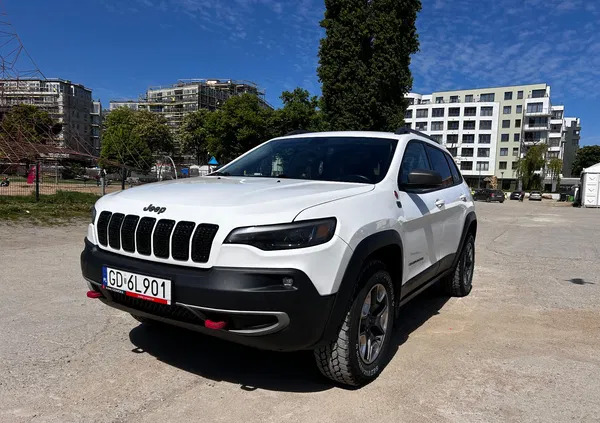jeep podkarpackie Jeep Cherokee cena 91000 przebieg: 87000, rok produkcji 2019 z Gdańsk